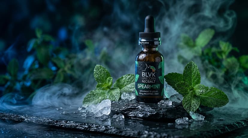 NicSalt BLVK Spearmint: O Frescor Perfeito para Seu Vaping