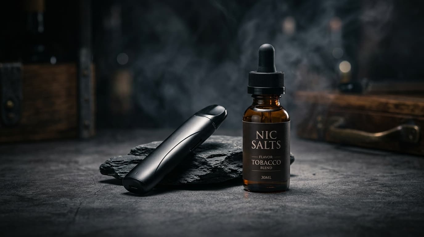 Kit Essencial Iniciante Vape: Pod Descartável + NicSalt é a Combinação Perfeita